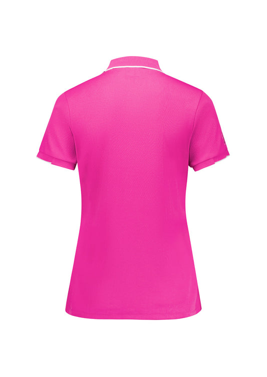 Biz Care Pink Women's Polo - CST313LS