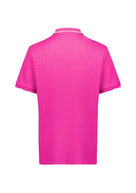 Biz Care Pink Men's Polo - CST313MS