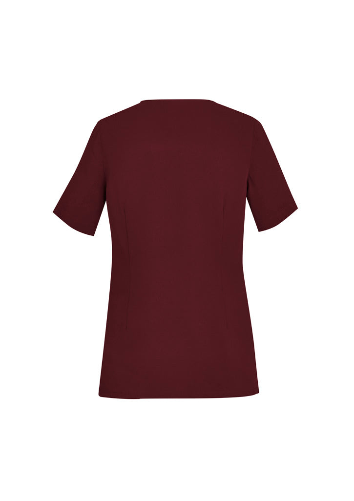 Biz Care Avery Women's Round Neck Scrub Top - CST942LS