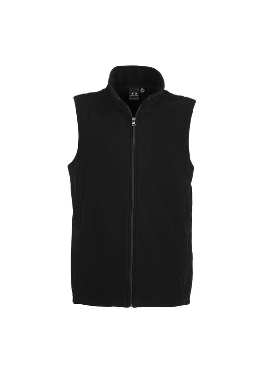 Biz Plain Men's Fleece Vest - F233MN