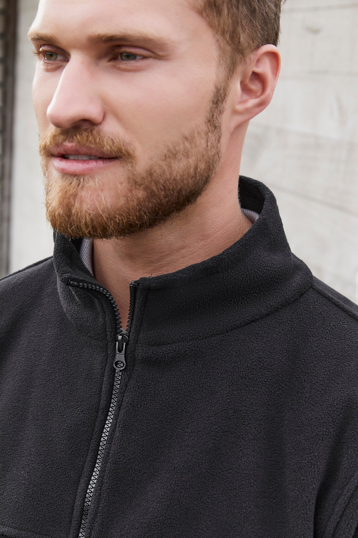 Biz Plain Men's Fleece Jacket - PF630
