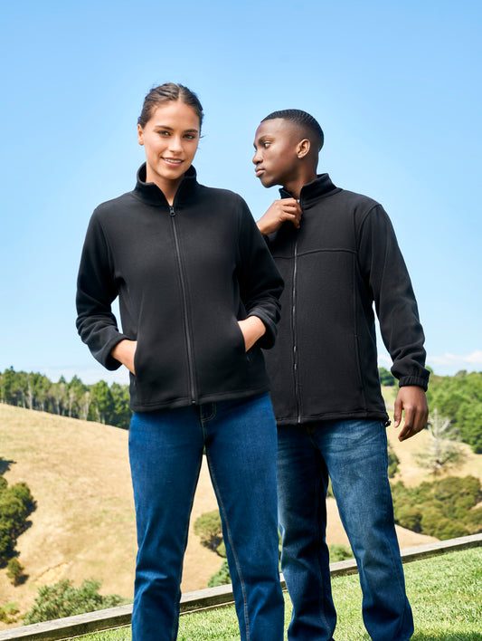 Biz Plain Women's Fleece Jacket - PF631