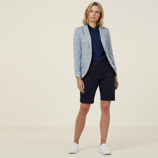 Womens Linen Look Half Lined Jacket - CAT1E9