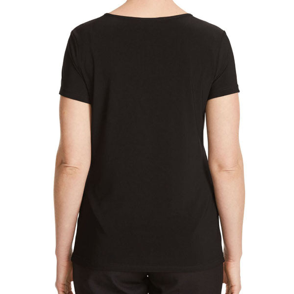 Soft Jersey Short Sleeve Round Neck T Top - CATU64