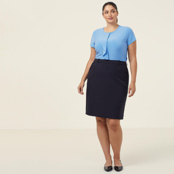 Soft Jersey Short Sleeve Round Neck T Top - CATU64