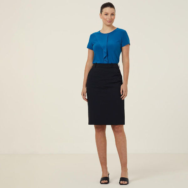 Soft Jersey Short Sleeve Round Neck T Top - CATU64