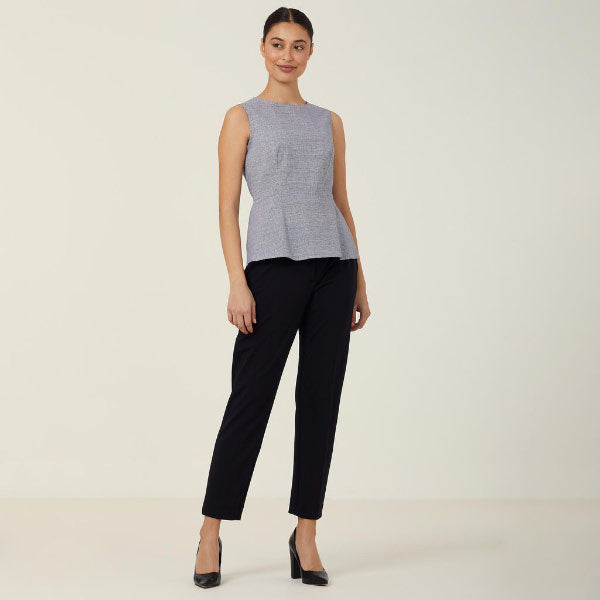 Avignon Abstract Print Sleeveless Shell Top - CATUK9
