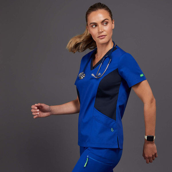 Next Gen Anti-Bac Cotton Nightingale Scrub Top - CATULL