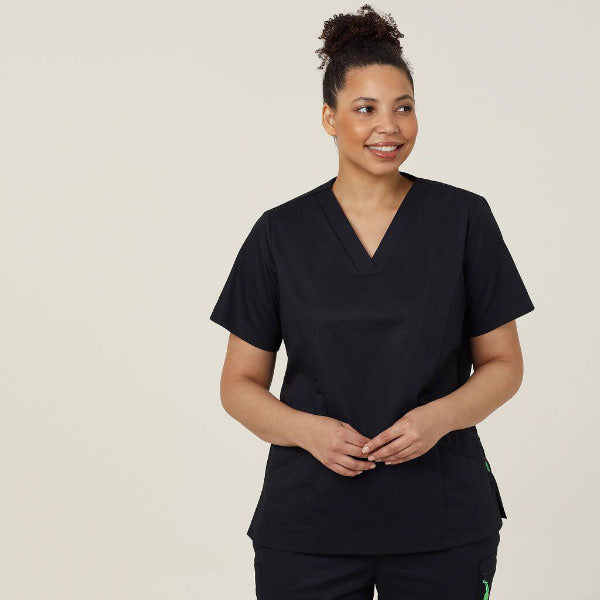 Next Gen Anti-Bac Cotton Florence Scrub Top - CATULM