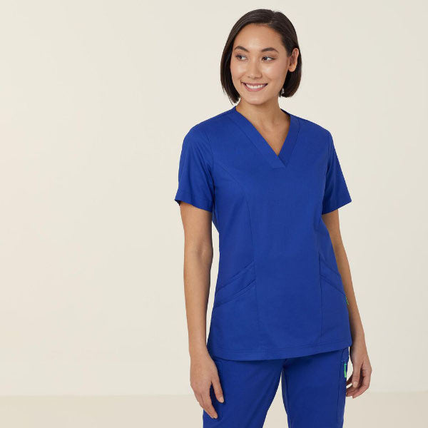 Next Gen Anti-Bac Cotton Florence Scrub Top - CATULM