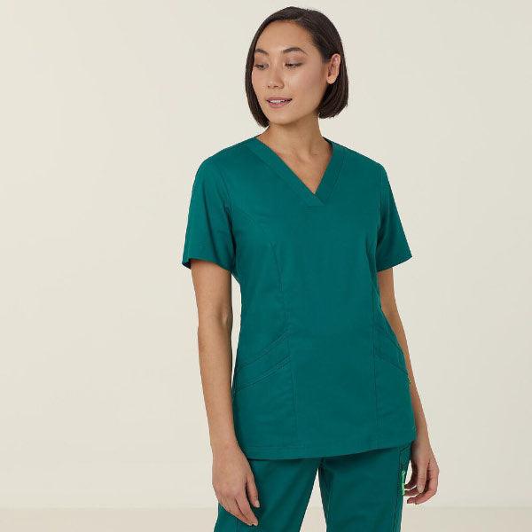 Next Gen Anti-Bac Cotton Florence Scrub Top - CATULM