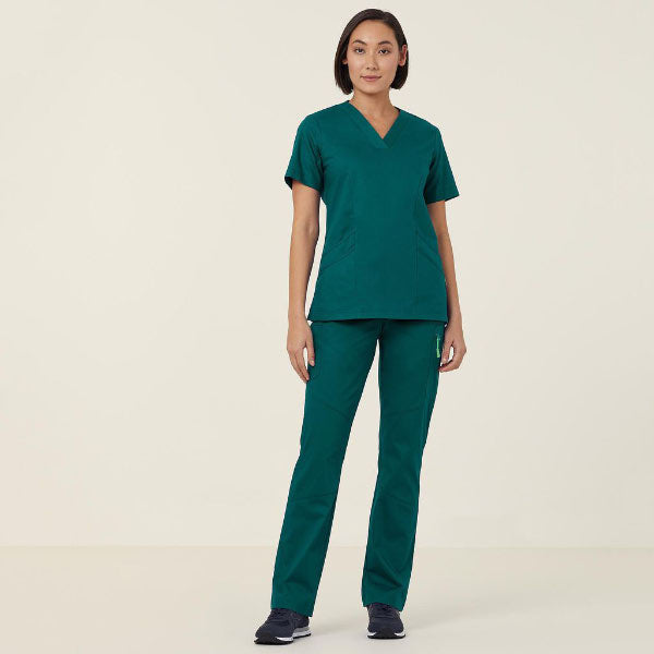 Next Gen Anti-Bac Cotton Florence Scrub Top - CATULM