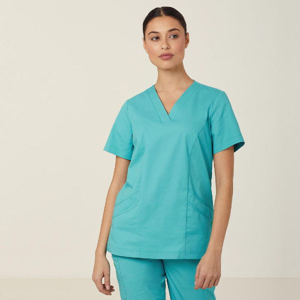 Next Gen Anti-Bac Cotton Florence Scrub Top - CATULM