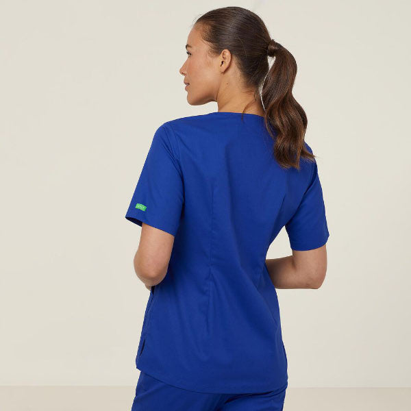 Vital Anti-Bac Poly Cotton Mayo Scrub Top - CATUMN