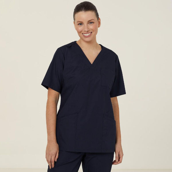 Vital Anti-Bac Poly Cotton Mayo Scrub Top - CATUMN