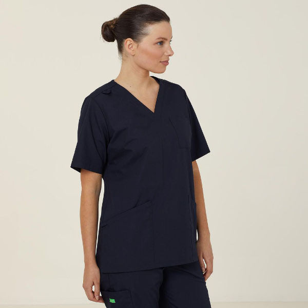 Vital Anti-Bac Poly Cotton Mayo Scrub Top - CATUMN