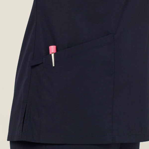 Vital Anti-Bac Poly Cotton Mayo Scrub Top - CATUMN