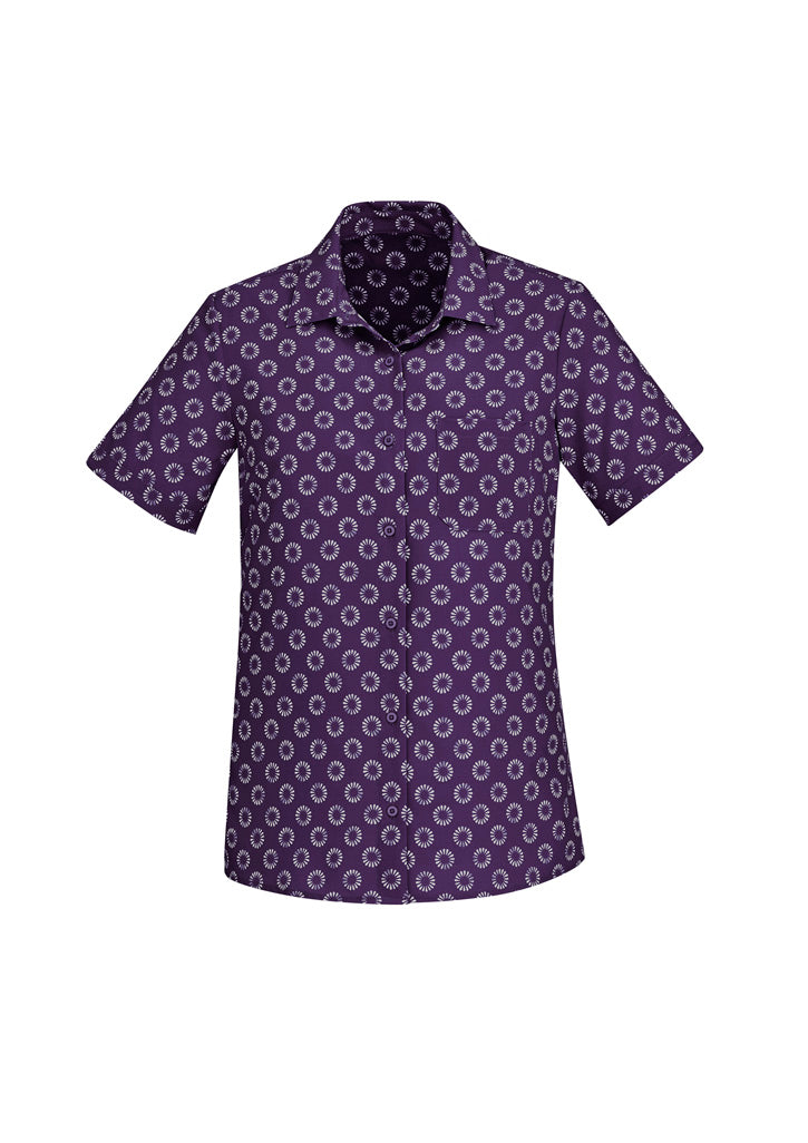 Florence Womens Daisy Print SS Shirt - CS948LS