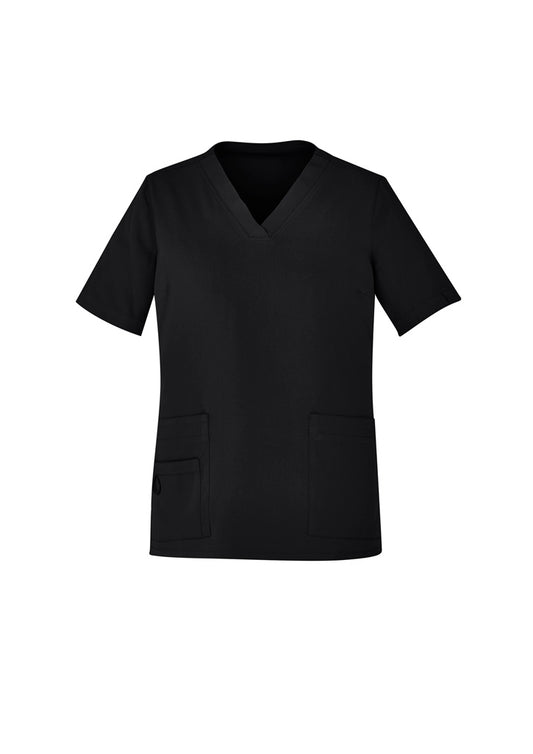 Biz Care Avery Women's V-Neck Scrub Top - CST941LS