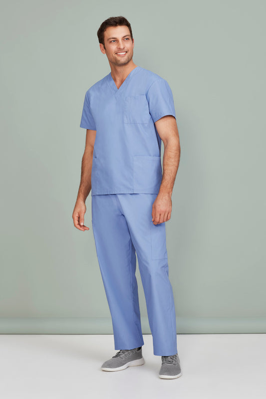 Biz Care Classic Unisex Scrub Top - H10612