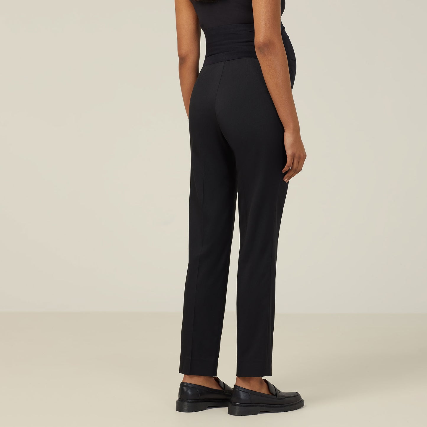 Womens Poly Viscose Stretch Twill Maternity Pant - CAT3XM