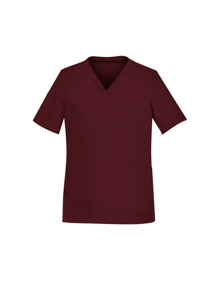 Biz Care Avery Women's V-Neck Scrub Top - CST941LS
