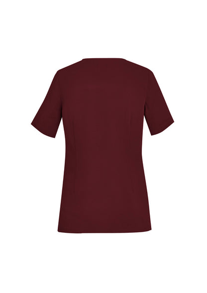Biz Care Avery Women's Round Neck Scrub Top - CST942LS