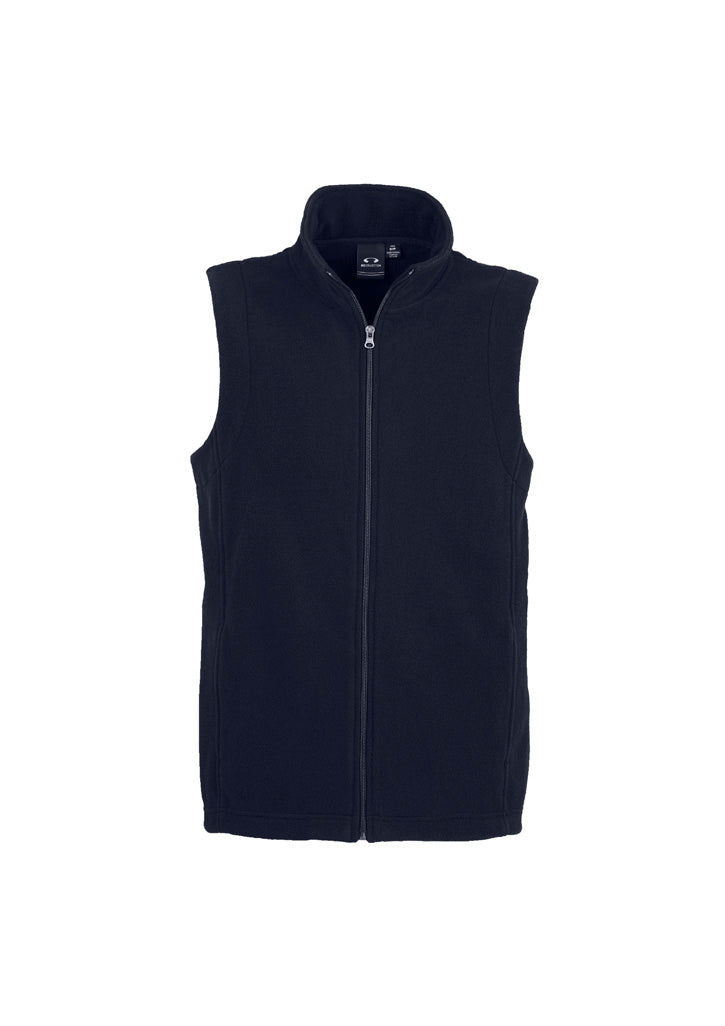 Biz Plain Men's Fleece Vest - F233MN