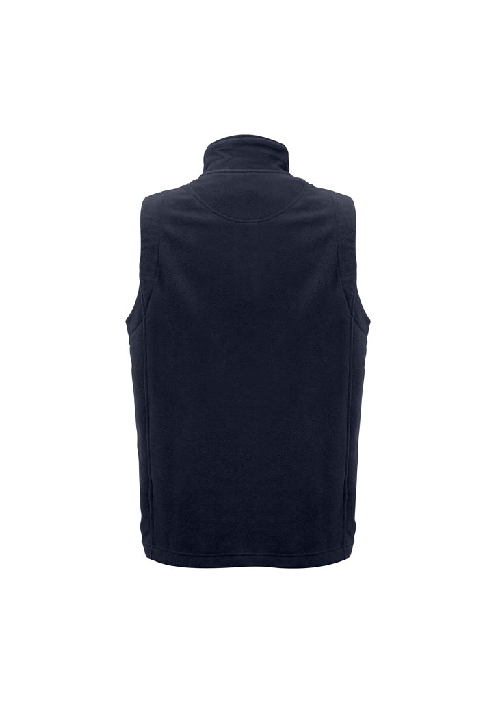 Biz Plain Men's Fleece Vest - F233MN