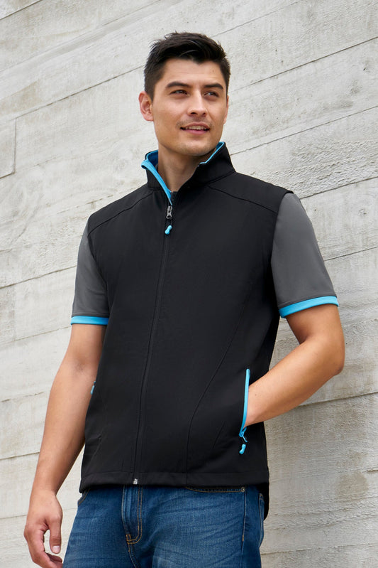 Biz Geneva Men's Softshell Vest - J404M