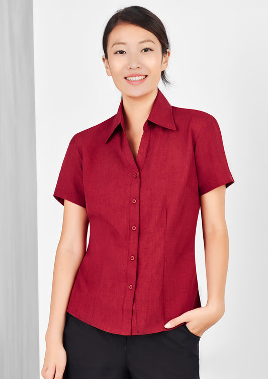 Biz Oasis Women's Short Sleeve Shirt - LB3601