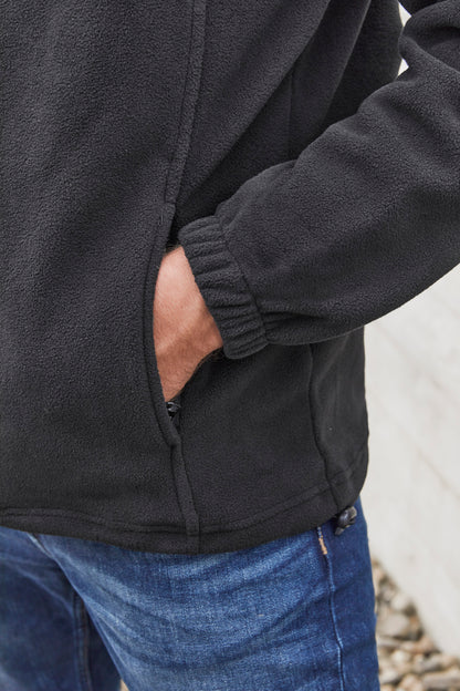 Biz Plain Men's Fleece Jacket - PF630