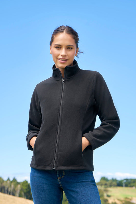 Biz Plain Women's Fleece Jacket - PF631