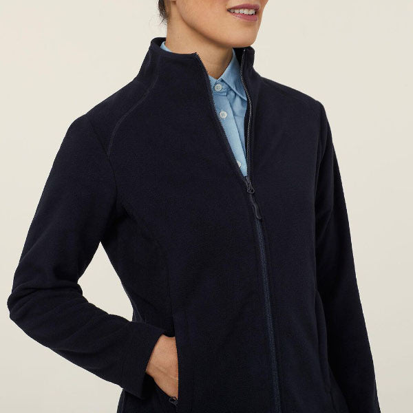 Womens Polar Fleece Zip Jacket - CAT1D3