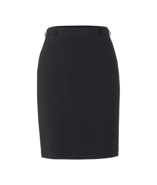 Poly Viscose Stretch Twill Mid Length Pencil Skirt - CAT29W