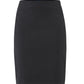 Sharkskin Detail Pencil Skirt Charcoal/Black - CAT2N4