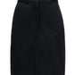 Stretch Cotton Twill Chino Skirt - CAT2NU