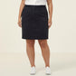 Stretch Cotton Twill Chino Skirt - CAT2NU