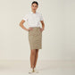 Stretch Cotton Twill Chino Skirt - CAT2NU