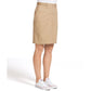 Stretch Cotton Twill Chino Skirt - CAT2NU