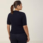 Pure Wool Short Sleeve Rib Cardigan - CAT5BJ