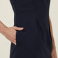 Stretch Wool Blend Short Sleeve Dress - CAT67K