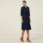 French Georgette Shirt Dress - CAT67Y