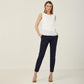 Satin Back Crepe Sleeveless Layered Top - CAT9XC