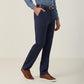 Sharkskin Slim Leg Pant Blue/Navy - CATCEF
