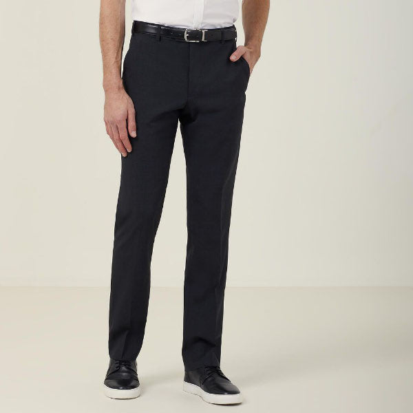 Stretch Wool Blend Slim Leg Pant Charcoal - CATCFC