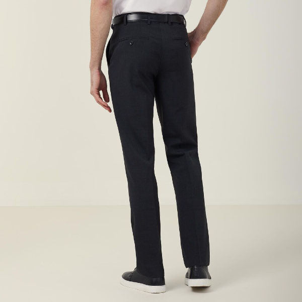 Stretch Wool Blend Slim Leg Pant Charcoal - CATCFC