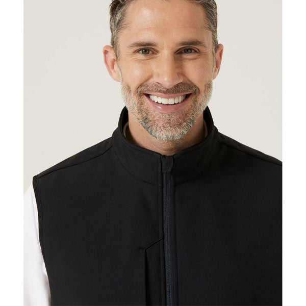 Mens Bonded Fleece Zip Vest - CATF2H