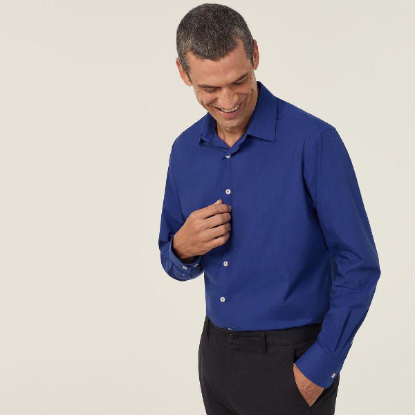 Poly Cotton End On End Long Sleeve Shirt - CATJ8V