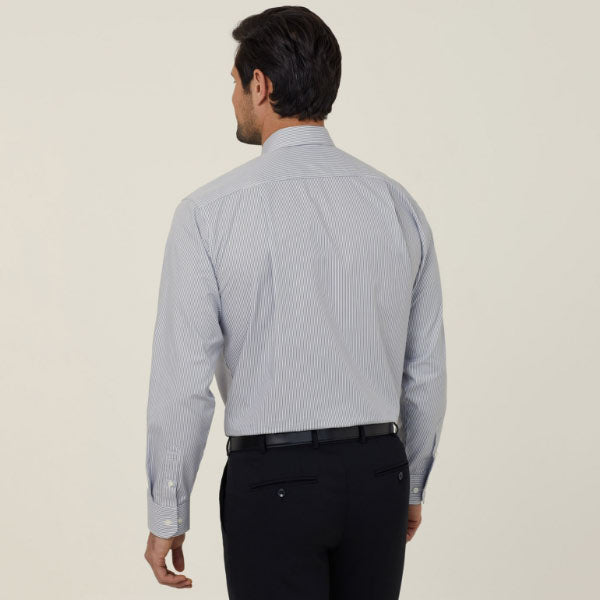 Mens Avignon Stripe Long Sleeve Shirt - CATJD9